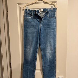 Frame Women's Le Sylvie Slender Straight Leg Jeans in Blue